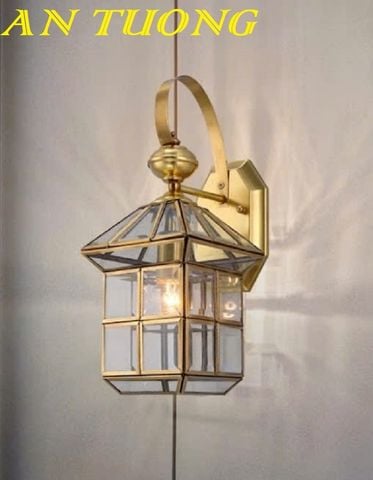  Đèn treo tường cổ điển ngoài trời trang trí ngoại thất sân vườn đẹp 021 