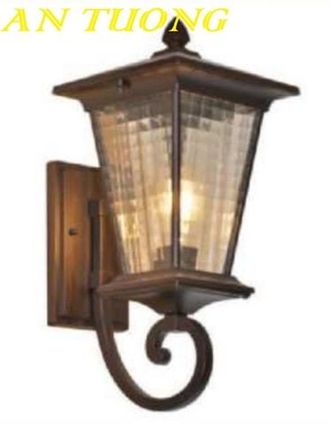  Đèn treo tường cổ điển ngoài trời trang trí hàng rào sân vườn đẹp 061 