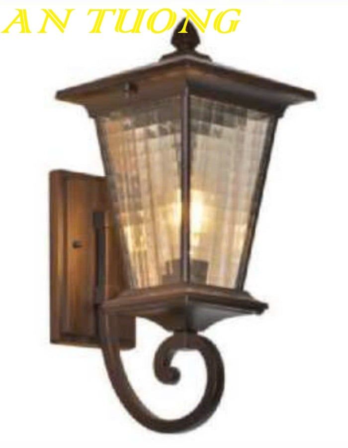 Đèn treo tường cổ điển ngoài trời trang trí hàng rào sân vườn đẹp 061