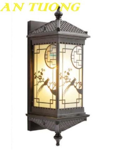  Đèn treo tường cổ điển ngoài trời trang trí hàng rào sân vườn đẹp 069 