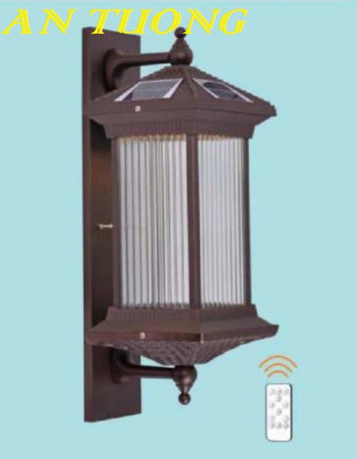 Đèn treo tường cổ điển ngoài trời trang trí hàng rào sân vườn đẹp 072