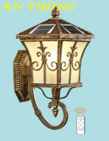  Đèn treo tường cổ điển ngoài trời trang trí hàng rào sân vườn đẹp 075 