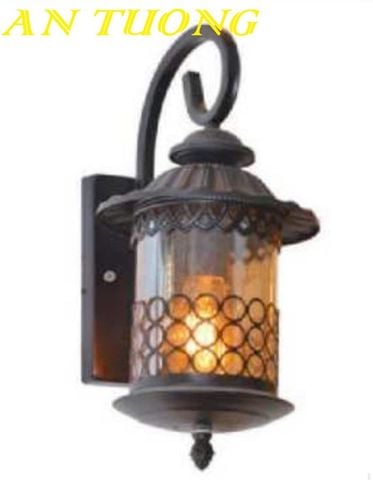 Đèn treo tường cổ điển ngoài trời trang trí hàng rào sân vườn đẹp 078 