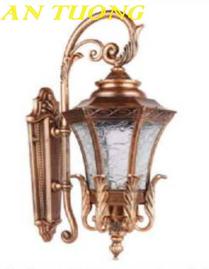 Đèn treo tường cổ điển ngoài trời trang trí hàng rào sân vườn đẹp 088