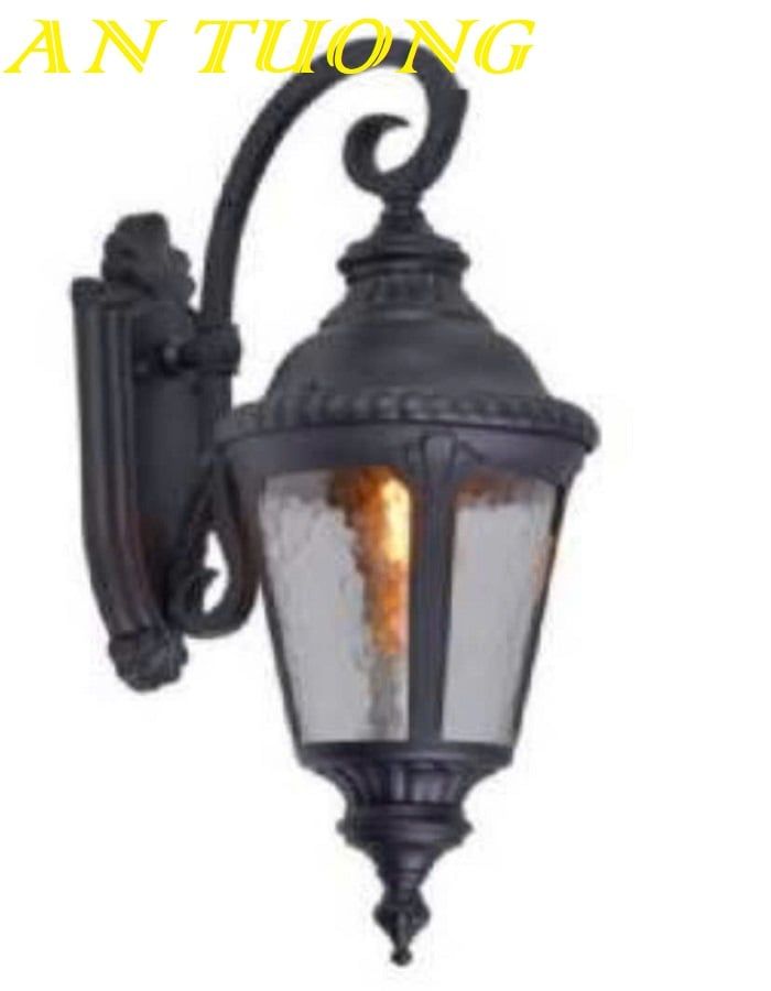 Đèn treo tường cổ điển ngoài trời trang trí hàng rào sân vườn đẹp 092