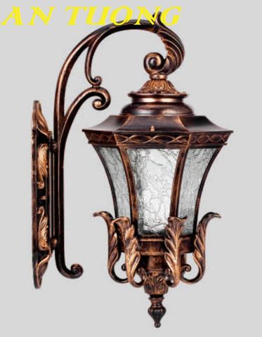  Đèn treo tường cổ điển ngoài trời trang trí hàng rào sân vườn đẹp 028 