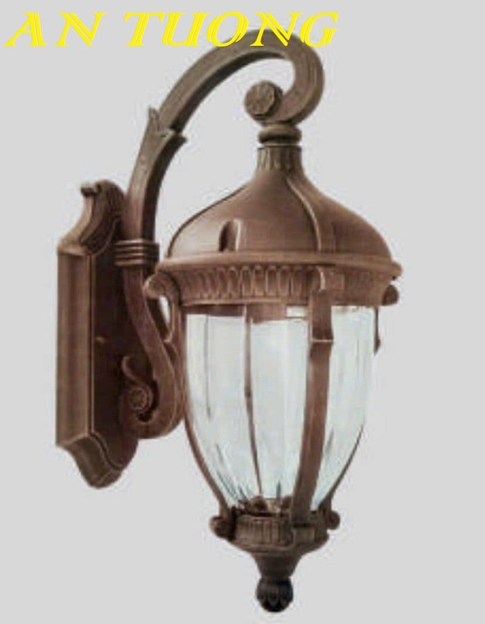 Đèn treo tường cổ điển ngoài trời trang trí hàng rào sân vườn đẹp 036