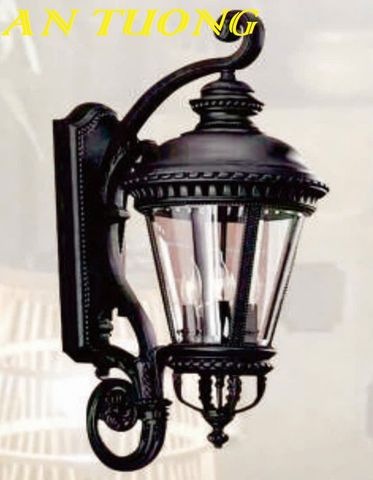  Đèn treo tường cổ điển ngoài trời trang trí hàng rào sân vườn đẹp 037 