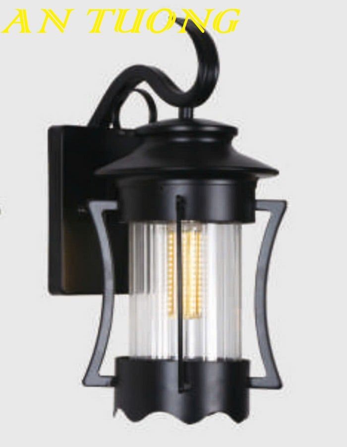 Đèn treo tường cổ điển ngoài trời trang trí hàng rào sân vườn đẹp 055