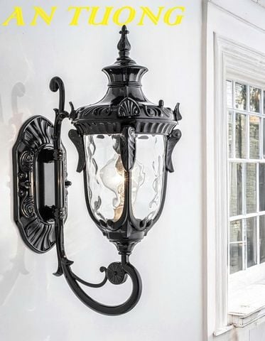  Đèn treo tường cổ điển ngoài trời trang trí hàng rào sân vườn đẹp 0100 