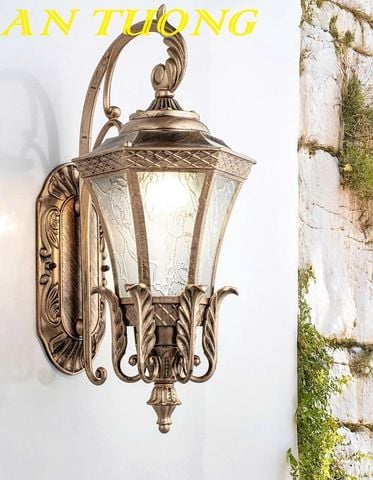  Đèn treo tường cổ điển ngoài trời trang trí hàng rào sân vườn đẹp 0102 
