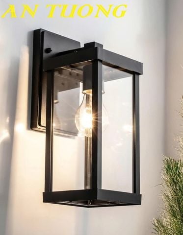  Đèn treo tường cổ điển ngoài trời trang trí hàng rào sân vườn đẹp 0108 