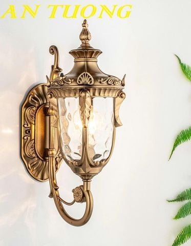  Đèn treo tường cổ điển ngoài trời trang trí hàng rào sân vườn đẹp 0110 