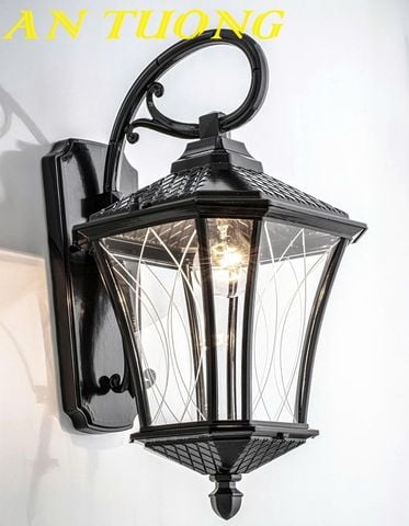  Đèn treo tường cổ điển ngoài trời trang trí hàng rào sân vườn đẹp 098 
