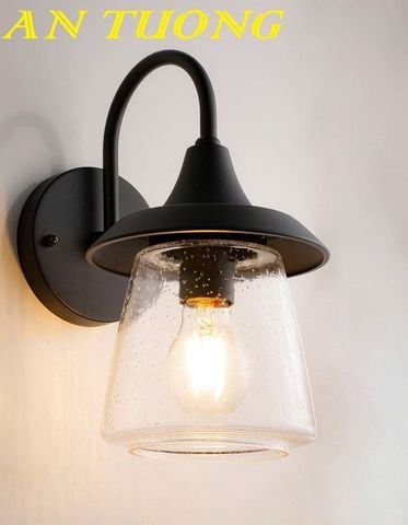  Đèn treo tường ngoài trời trang trí tường hàng rào sân vườn đẹp 062 