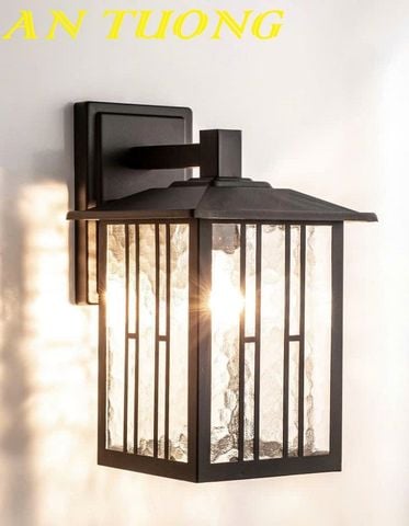  Đèn treo tường ngoài trời trang trí tường hàng rào sân vườn đẹp 066 
