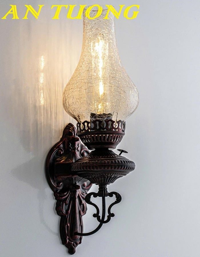 Đèn treo tường phòng thờ đẹp cổ kính tân cổ điển 009