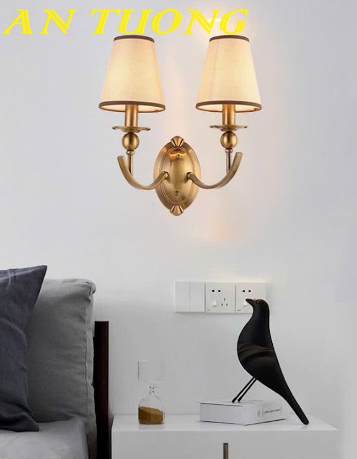 Đèn treo tường tân cổ điển đẹp 021