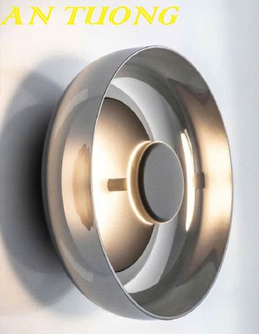  Đèn treo tường wabi sabi hình tròn trang trí 0349 