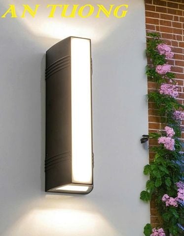  Đèn treo tường hắt sáng 2 đầu trang trí mặt tiền nhà 0353 