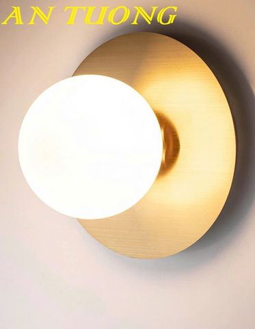  Đèn treo tường wabi sabi hình tròn trang trí 0370 