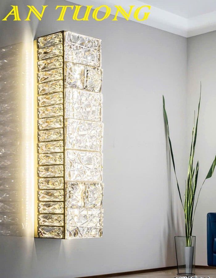 Đèn treo tường pha lê trang trí nội thất 0391