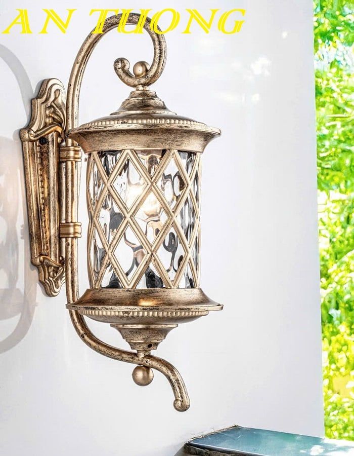Đèn treo tường cổ điển trang trí ngoài trời 0401