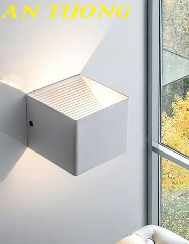  Đèn treo tường hắt sáng 2 đầu trang trí 0412 