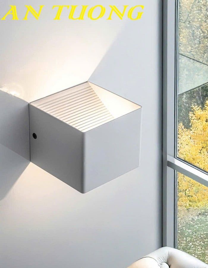 Đèn treo tường hắt sáng 2 đầu trang trí 0412