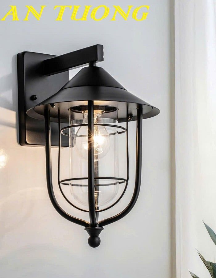 Đèn treo tường trang trí ngoài trời ngoại thất hàng rào 0414