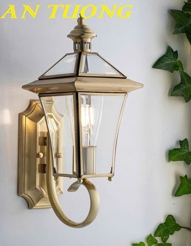  Đèn treo tường ngoài trời trang trí mặt tiền nhà cổ điển 0428 