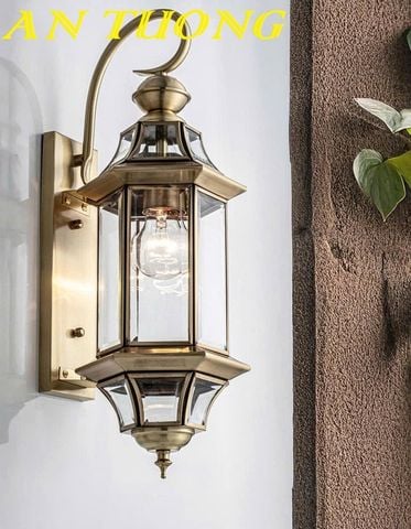  Đèn treo tường ngoài trời cổ điển 0464 