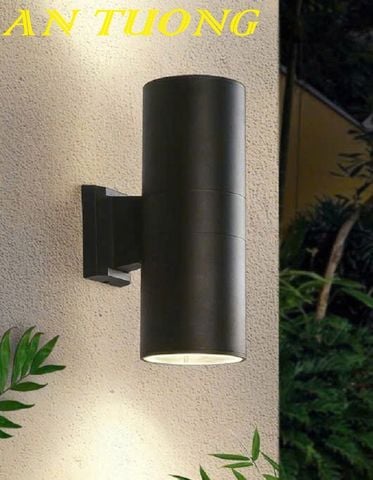  Đèn treo tường hắt sáng 2 đầu trang trí ngoài trời 0485 