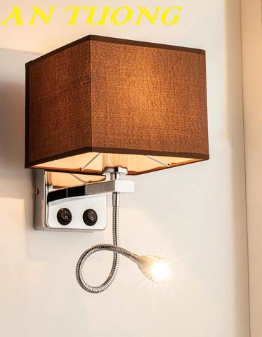  Đèn treo tường phòng ngủ đẹp gắn vách đầu giường 0100 