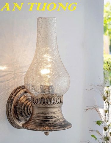  Đèn treo tường cổ điển kiểu đèn dầu trang trí 0112 