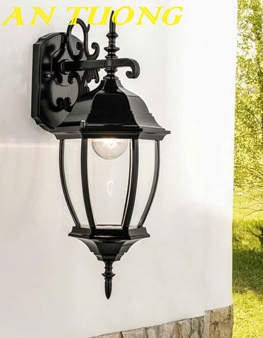  Đèn treo tường cổ điển trang trí hàng rào sân vườn đẹp 0113 