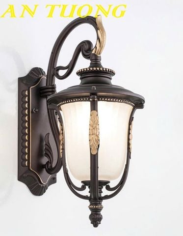 Đèn treo tường cổ điển gắn cột cổng mặt tiền nhà ngoại thất 0119 