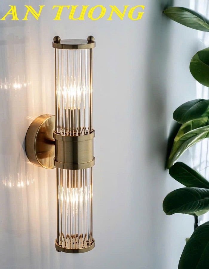 Đèn treo tường trang trí phòng khách đẹp sang trọng 0122