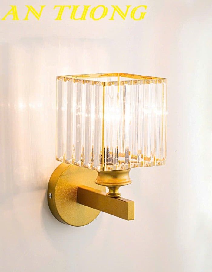 Đèn treo tường trang trí pha lê đẹp 0140
