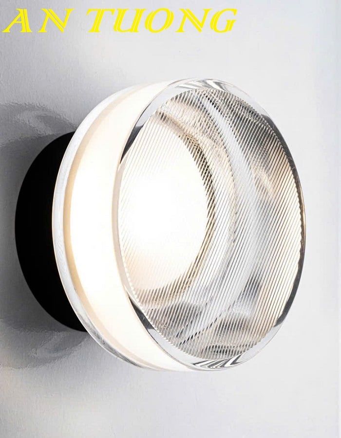Đèn treo tường hình tròn trang trí nội thất wabi sabi đẹp 0149