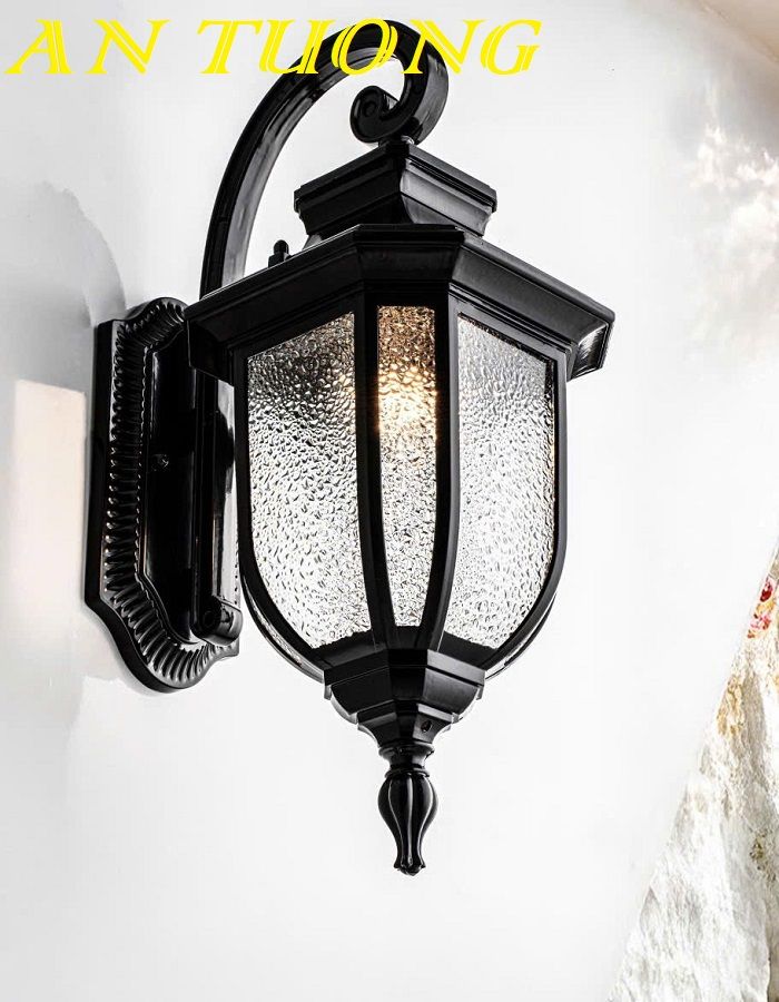 Đèn treo tường cổ điển ngoài trời trang trí ngoại thất đẹp 0172