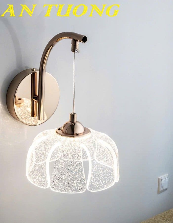 Đèn treo tường trang trí phòng ngủ đẹp gắn vách đầu giường 0184