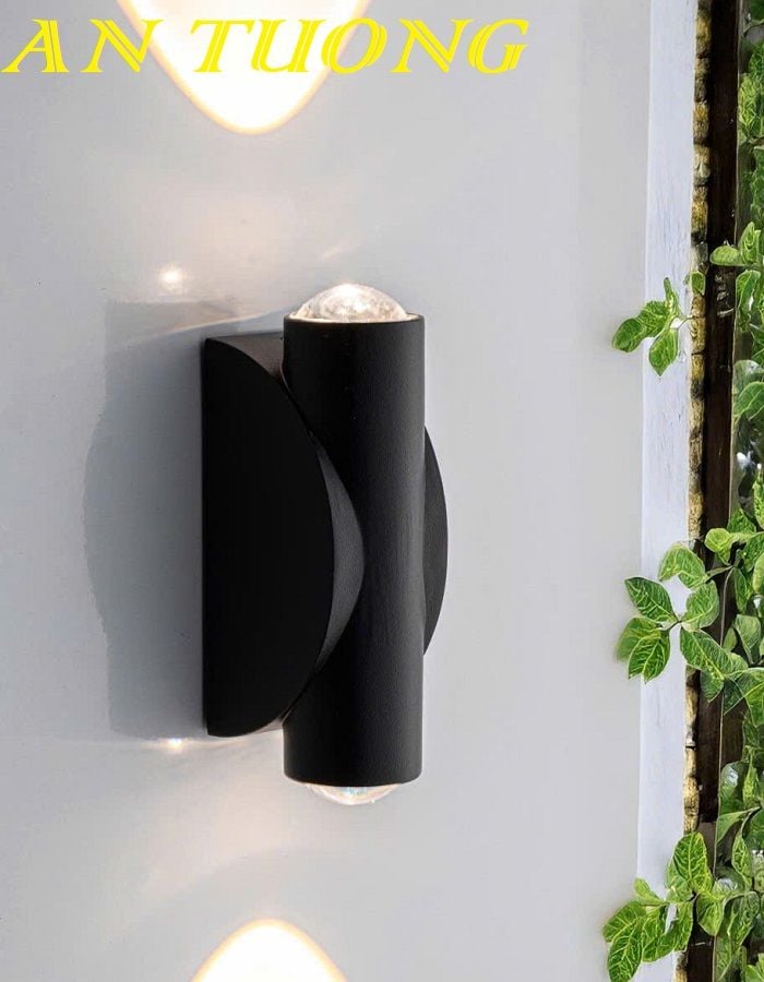 Đèn treo tường hắt gắn ban công mặt tiền nhà ngoại thất đẹp 0186