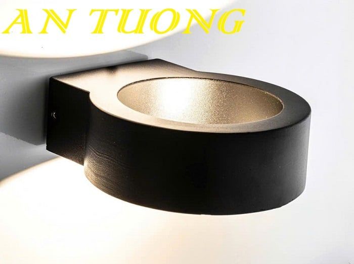 Đèn treo tường sân vườn hàng rào hắt tường ngoại thất đẹp 0214