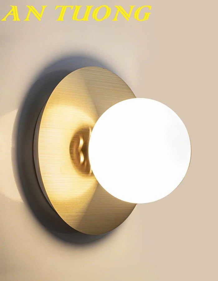 Đèn treo tường hình tròn trang trí nội thất đẹp 025