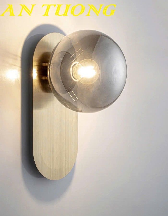 Đèn treo tường hình tròn trang trí nội thất đẹp 026