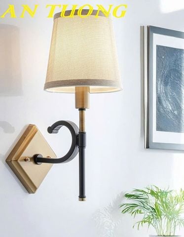  Đèn treo tường trang trí phòng ngủ tân cổ điển 0308 
