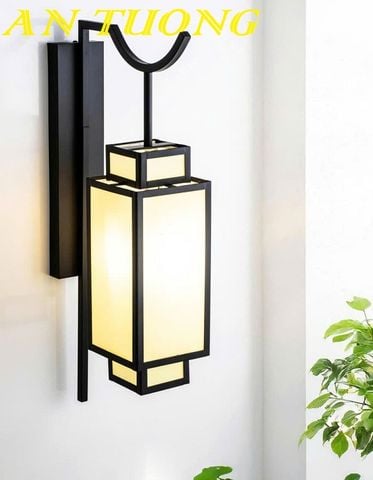  Đèn treo tường indochine trang trí màu đen 0326 