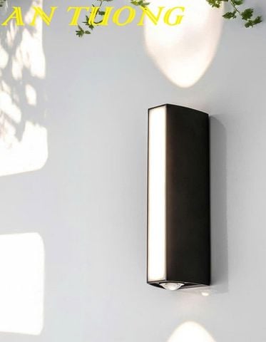  Đèn treo tường ngoài trời chống nước hắt trang trí 0333 