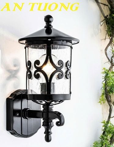  Đèn treo tường cổ điển ngoài trời trang trí mặt tiền nhà 0334 